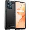 Silikonové pouzdro Carbon Case pro Realme C31, flexibilní, karbonové, černé