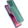 Silikonový pružinový kryt s rámečkem pro Realme 9 Pro, světle modrý