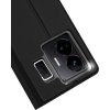Pouzdro Dux Ducis Skin Pro pro Realme GT Neo 5 / Realme GT3 s výklopným krytem, peněženkou s kartou a stojánkem, černé