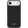 Lacoste PU Leather Champs Elysees MagSafe Zadní Kryt pro iPhone Air Black