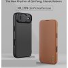 Nillkin Qin Book PRO Pouzdro pro Apple iPhone Air Brown