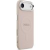 Guess PU Saffiano MagSafe Zadní Kryt pro iPhone Air Pink