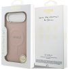 Guess PU Saffiano MagSafe Zadní Kryt pro iPhone Air Pink
