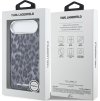 Karl Lagerfeld IML Leopard MagSafe Zadní Kryt pro iPhone Air Grey