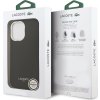 Lacoste PU Leather Champs Elysees MagSafe Zadní Kryt pro iPhone 17 Black