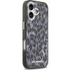 Karl Lagerfeld IML Leopard MagSafe Zadní Kryt pro iPhone 17 Grey