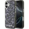 Karl Lagerfeld IML Leopard MagSafe Zadní Kryt pro iPhone 17 Grey