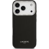 Lacoste PU Leather Champs Elysees MagSafe Zadní Kryt pro iPhone 17 Pro Black
