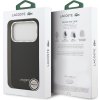 Lacoste PU Leather Champs Elysees MagSafe Zadní Kryt pro iPhone 17 Pro Black