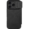 Nillkin Qin Book PRO Puzdro pre Apple iPhone 17 Pro Black