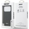 DKNY PU Leather Grid Pattern Magsafe Zadní Kryt pro iPhone 17 Pro Black