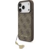 Guess 4G Charm MagSafe Zadní Kryt pro iPhone 17 Pro Tone on Tone Brown