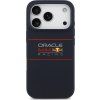 Red Bull Silicone Horizontal Logo MagSafe Zadní Kryt pro iPhone 17 Pro Max Navy