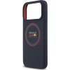 Red Bull Silicone Red Ring MagSafe Zadní Kryt pro iPhone 17 Pro Max Navy
