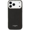 Lacoste PU Leather Champs Elysees MagSafe Zadní Kryt pro iPhone 17 Pro Max Black