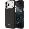 Lacoste PU Leather Champs Elysees MagSafe Zadní Kryt pro iPhone 17 Pro Max Black