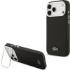 Lacoste Iconic Petit Pique Camera Stand MagSafe Zadný Kryt pre iPhone 17 Pro Max Black