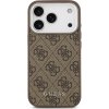 Guess 4G MagSafe Zadní Kryt pro iPhone 17 Pro Max Brown