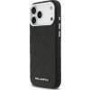 Karl Lagerfeld Grained PU Repeated Logo MagSafe Zadní Kryt pro iPhone 17 Pro Max Black