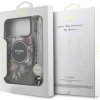 Guess IML Flowers Strap MagSafe Zadní Kryt pro iPhone 17 Pro Max Black