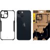 Tactical Quantum Stealth Kryt pro Apple iPhone 13 mini Clear/Black