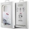 Hello Kitty Liquid Glitter Electroplating Head Logo Zadní Kryt pro iPhone 13 Pro Transparent