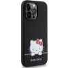Hello Kitty Liquid Silicone Daydreaming Logo Zadní Kryt pro iPhone 13 Pro Black