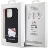 Hello Kitty Liquid Silicone Daydreaming Logo Zadní Kryt pro iPhone 13 Pro Black