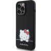 Hello Kitty Liquid Silicone Daydreaming Logo Zadní Kryt pro iPhone 13 Pro Black