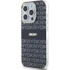 DKNY PC/TPU Repeat Pattern Tonal Stripe Magsafe Zadný Kryt pre iPhone 13 Pro Black