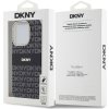 DKNY PC/TPU Repeat Pattern Tonal Stripe Magsafe Zadní Kryt pro iPhone 13 Pro Black