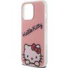 Hello Kitty IML Daydreaming Logo Zadní Kryt pro iPhone 13 Pro Pink