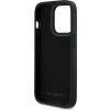 Karl Lagerfeld 3D Rubber Glitter Logo Zadní Kryt pro iPhone 13 Pro Black