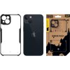 Tactical Quantum Stealth Kryt pro Apple iPhone 13 Clear/Black