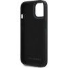 Karl Lagerfeld 3D Rubber Glitter Logo Zadní Kryt pro iPhone 13 Black