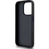DKNY PU Leather Checkered Pattern and Stripe Zadní Kryt pro iPhone 14 Pro Black