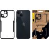 Tactical Quantum Stealth Kryt pro Apple iPhone 14 Clear/Black