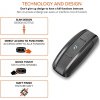 Bluetooth handsfree pro uzavřené a otevřené přilby CellularLine Interphone SHAPE, Twin Pack