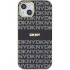 DKNY PC/TPU Repeat Pattern Tonal Stripe Magsafe Zadný Kryt pre iPhone 14 Black
