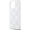 DKNY Liquid Glitter Checkered Pattern Zadní Kryt pro iPhone 15 Pro Max Transparent