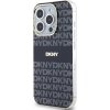 DKNY PC/TPU Repeat Pattern Tonal Stripe Magsafe Zadní Kryt pro iPhone 15 Pro Max Black