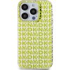 DKNY PC/TPU Repeat Pattern Zadný Kryt pre iPhone 15 Pro Max Yellow