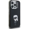 Karl Lagerfeld IML Aquarelle Karl Zadní Kryt pro iPhone 15 Pro Max Black