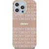 DKNY PC/TPU Repeat Pattern Tonal Stripe Magsafe Zadní Kryt pro iPhone 15 Pro Max Pink