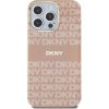 DKNY PC/TPU Repeat Pattern Tonal Stripe Magsafe Zadný Kryt pre iPhone 15 Pro Max Pink