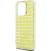 DKNY PC/TPU Repeat Pattern Zadní Kryt pro iPhone 15 Pro Yellow