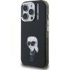 Karl Lagerfeld IML Aquarelle Karl Zadní Kryt pro iPhone 15 Pro Black
