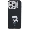 Karl Lagerfeld IML Aquarelle Karl Zadní Kryt pro iPhone 15 Pro Black