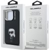 Karl Lagerfeld IML Aquarelle Karl Zadní Kryt pro iPhone 15 Pro Black