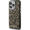 Karl Lagerfeld IML Leopard MagSafe Zadný Kryt pre iPhone 15 Pro Brown